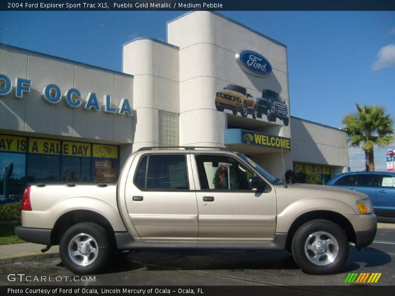 Pueblo Gold Metallic / Medium Pebble 2004 Ford Explorer Sport Trac XLS