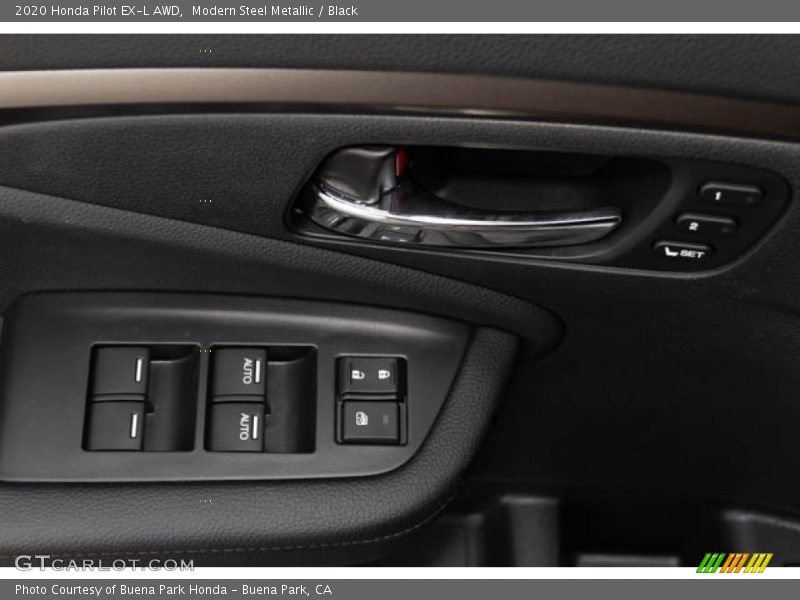 Modern Steel Metallic / Black 2020 Honda Pilot EX-L AWD