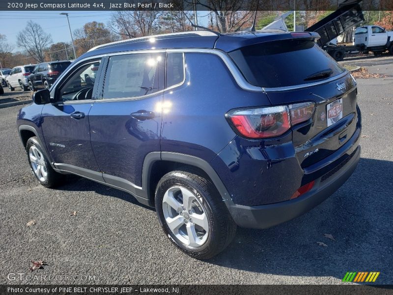 Jazz Blue Pearl / Black 2020 Jeep Compass Latitude 4x4