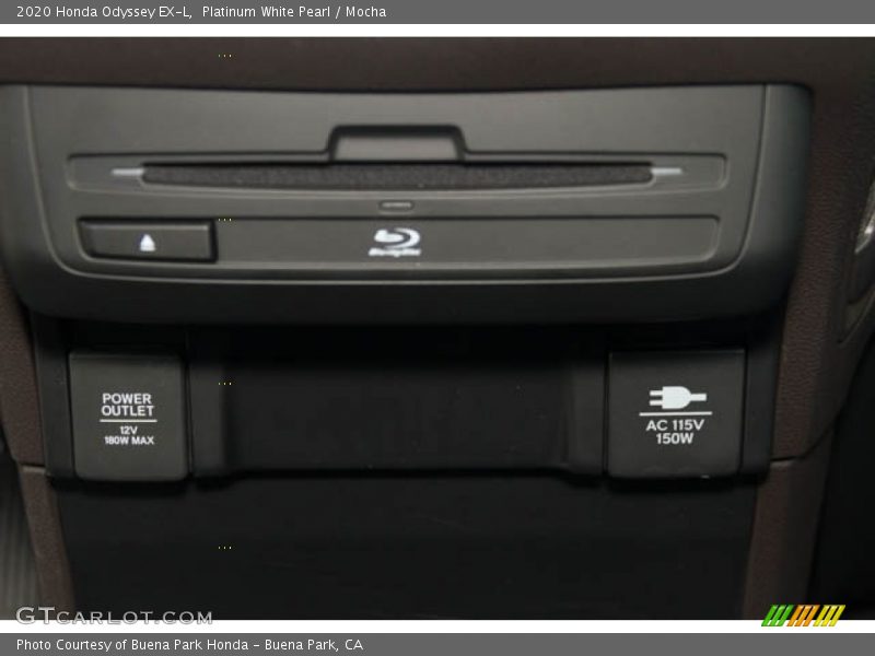Platinum White Pearl / Mocha 2020 Honda Odyssey EX-L