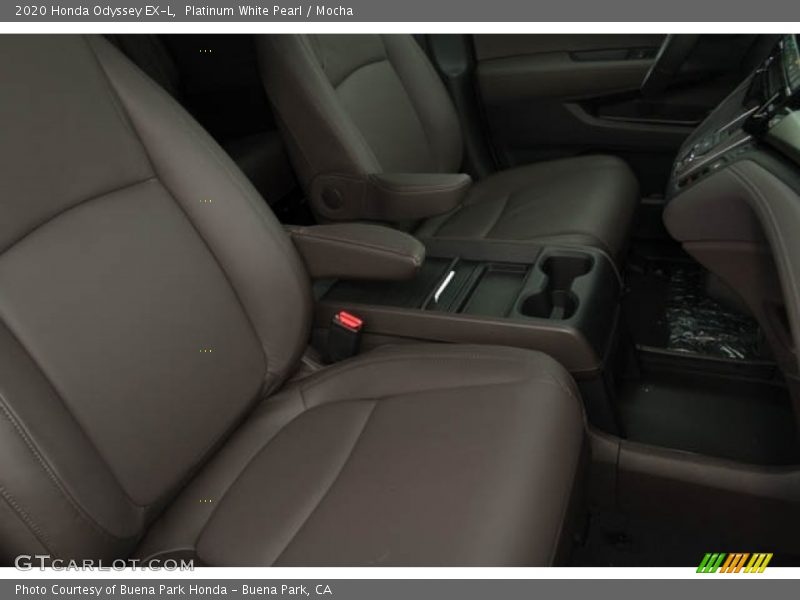 Platinum White Pearl / Mocha 2020 Honda Odyssey EX-L