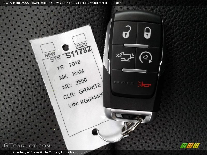 Granite Crystal Metallic / Black 2019 Ram 2500 Power Wagon Crew Cab 4x4