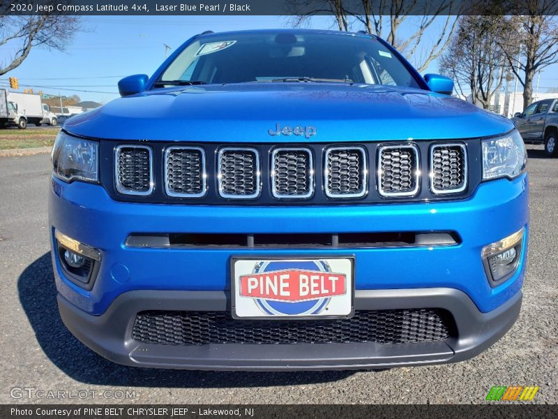 Laser Blue Pearl / Black 2020 Jeep Compass Latitude 4x4