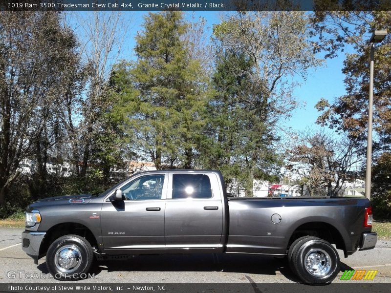 Granite Crystal Metallic / Black 2019 Ram 3500 Tradesman Crew Cab 4x4