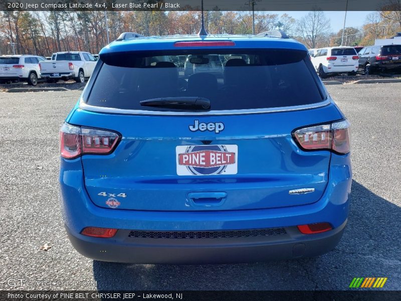 Laser Blue Pearl / Black 2020 Jeep Compass Latitude 4x4