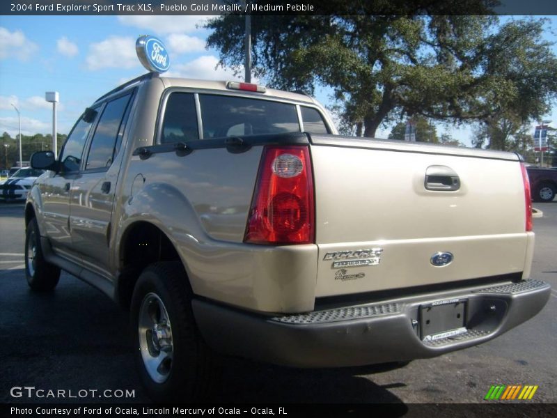 Pueblo Gold Metallic / Medium Pebble 2004 Ford Explorer Sport Trac XLS