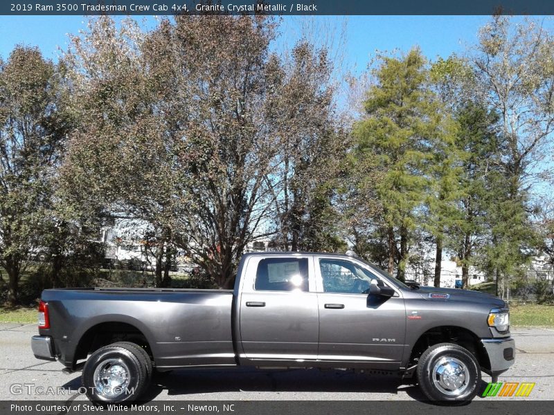 Granite Crystal Metallic / Black 2019 Ram 3500 Tradesman Crew Cab 4x4