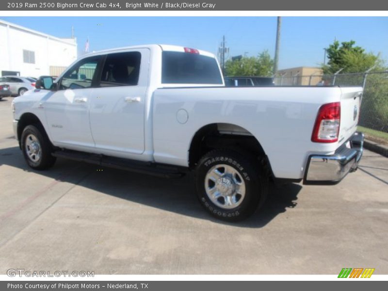 Bright White / Black/Diesel Gray 2019 Ram 2500 Bighorn Crew Cab 4x4