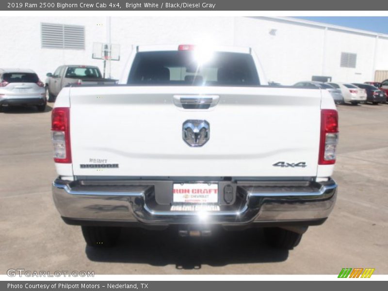 Bright White / Black/Diesel Gray 2019 Ram 2500 Bighorn Crew Cab 4x4