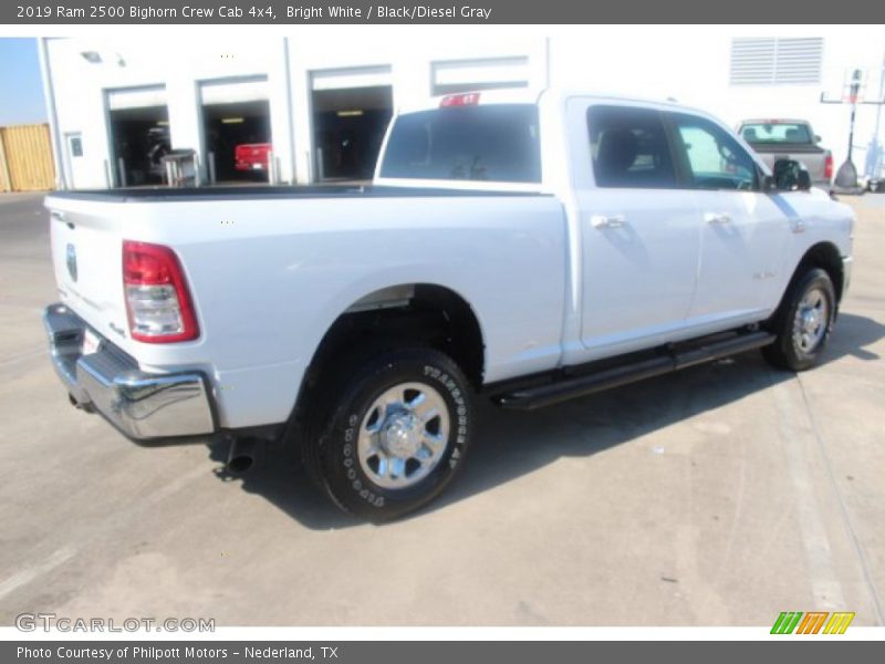 Bright White / Black/Diesel Gray 2019 Ram 2500 Bighorn Crew Cab 4x4