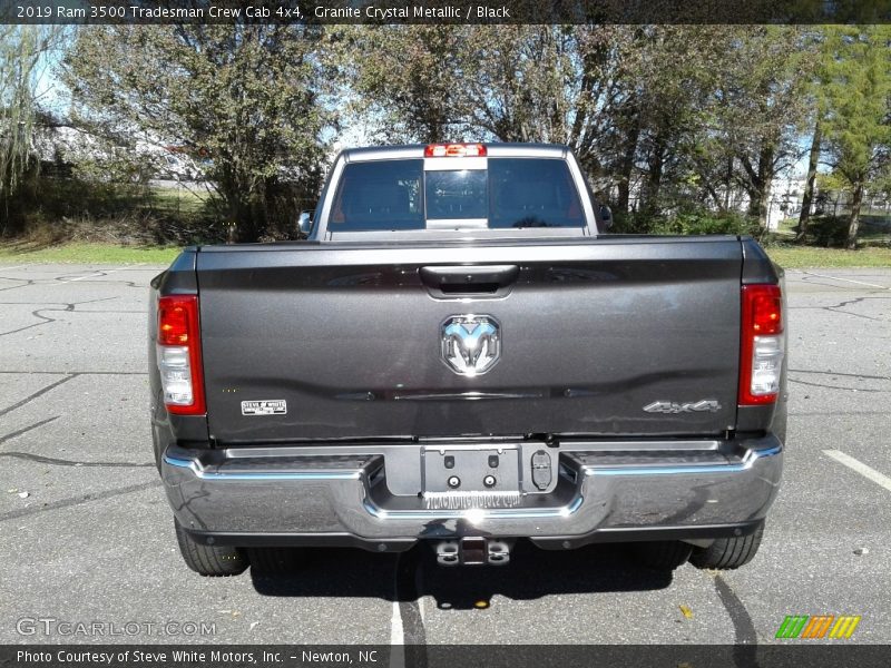Granite Crystal Metallic / Black 2019 Ram 3500 Tradesman Crew Cab 4x4