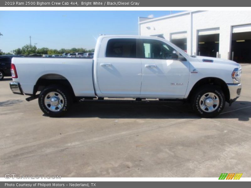 Bright White / Black/Diesel Gray 2019 Ram 2500 Bighorn Crew Cab 4x4