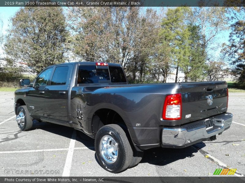 Granite Crystal Metallic / Black 2019 Ram 3500 Tradesman Crew Cab 4x4