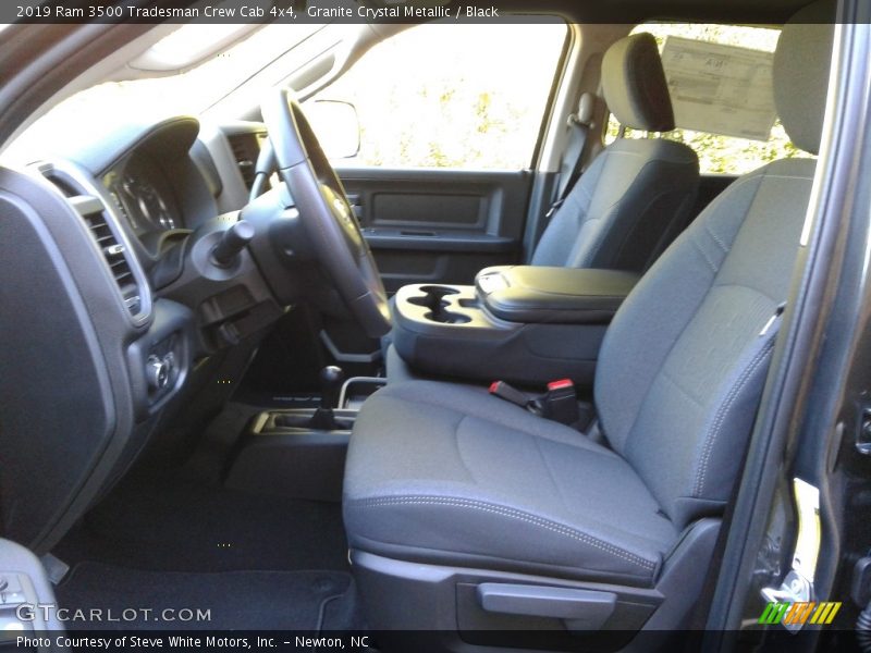 Granite Crystal Metallic / Black 2019 Ram 3500 Tradesman Crew Cab 4x4