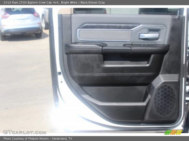 Bright White / Black/Diesel Gray 2019 Ram 2500 Bighorn Crew Cab 4x4