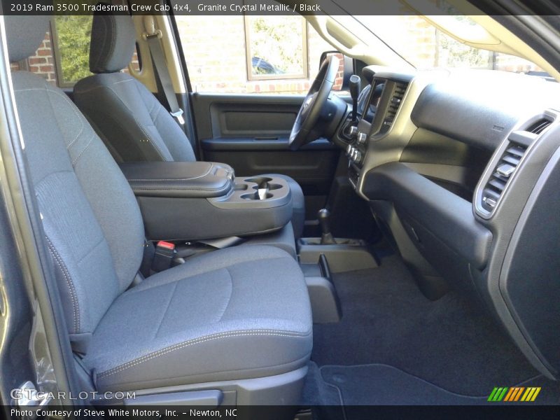 Granite Crystal Metallic / Black 2019 Ram 3500 Tradesman Crew Cab 4x4