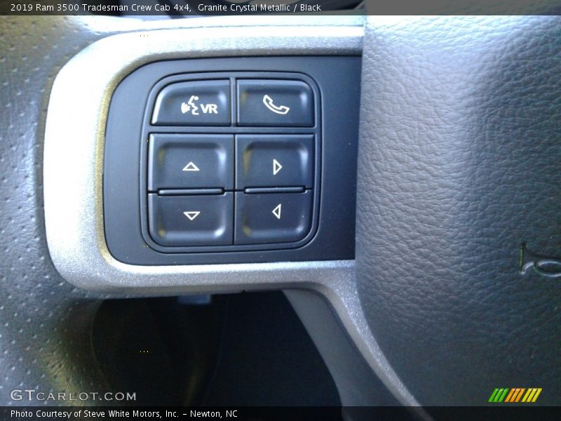 Granite Crystal Metallic / Black 2019 Ram 3500 Tradesman Crew Cab 4x4
