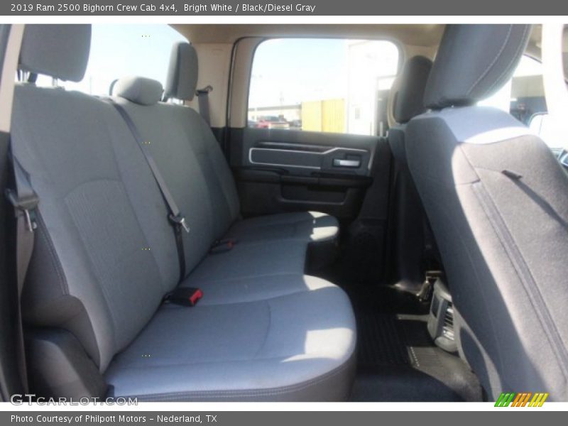 Bright White / Black/Diesel Gray 2019 Ram 2500 Bighorn Crew Cab 4x4