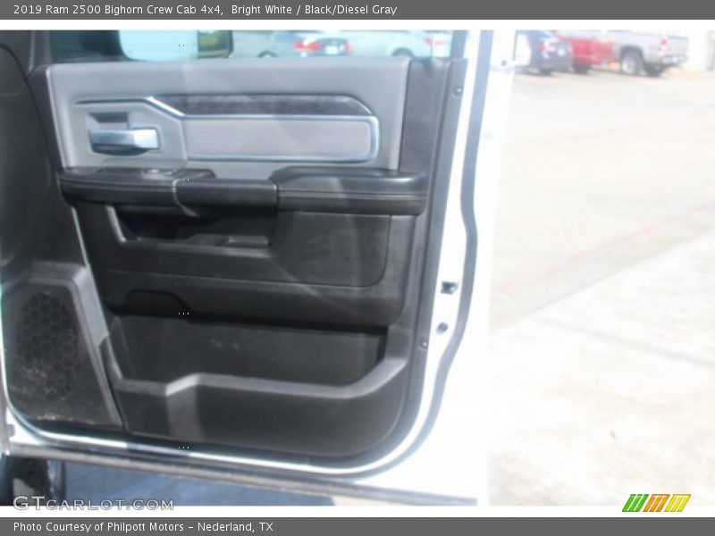 Bright White / Black/Diesel Gray 2019 Ram 2500 Bighorn Crew Cab 4x4