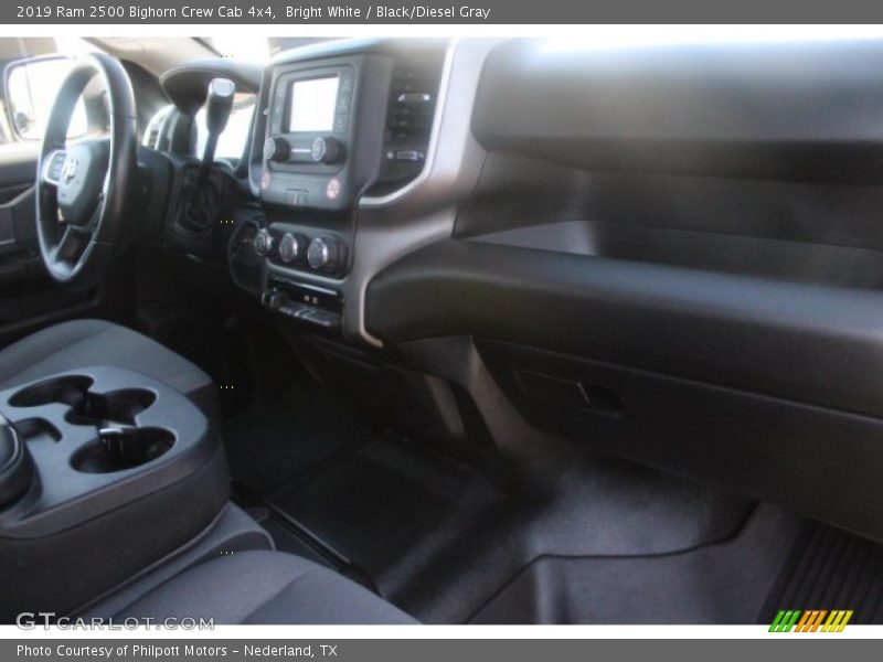 Bright White / Black/Diesel Gray 2019 Ram 2500 Bighorn Crew Cab 4x4