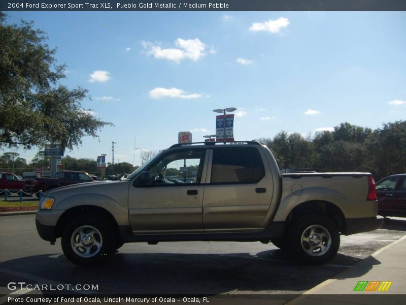Pueblo Gold Metallic / Medium Pebble 2004 Ford Explorer Sport Trac XLS