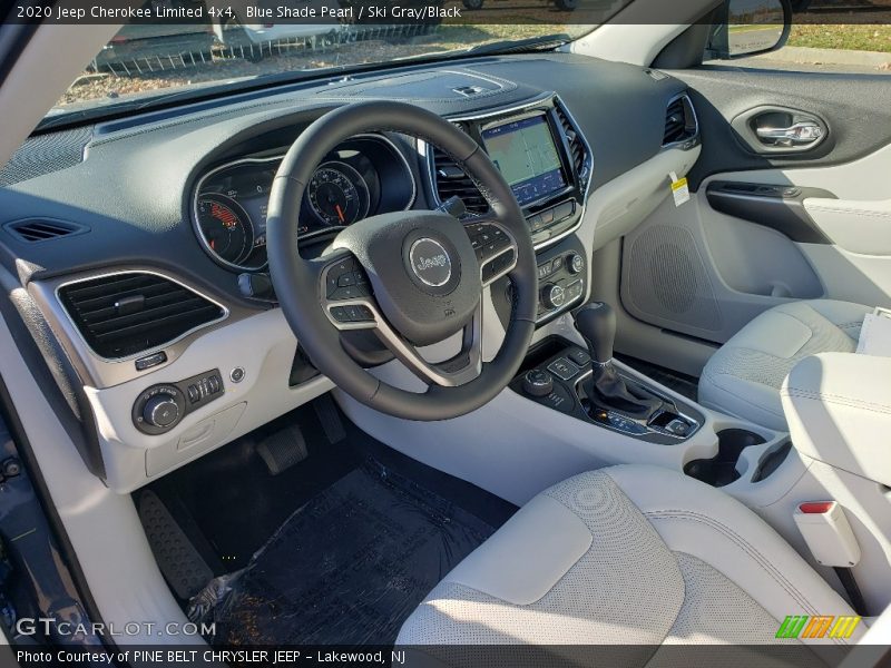 Front Seat of 2020 Cherokee Limited 4x4