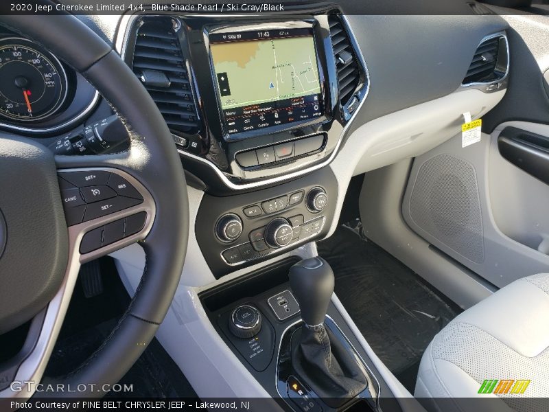 Blue Shade Pearl / Ski Gray/Black 2020 Jeep Cherokee Limited 4x4