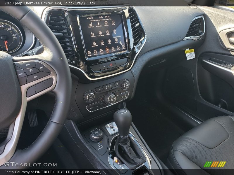 Sting-Gray / Black 2020 Jeep Cherokee Limited 4x4