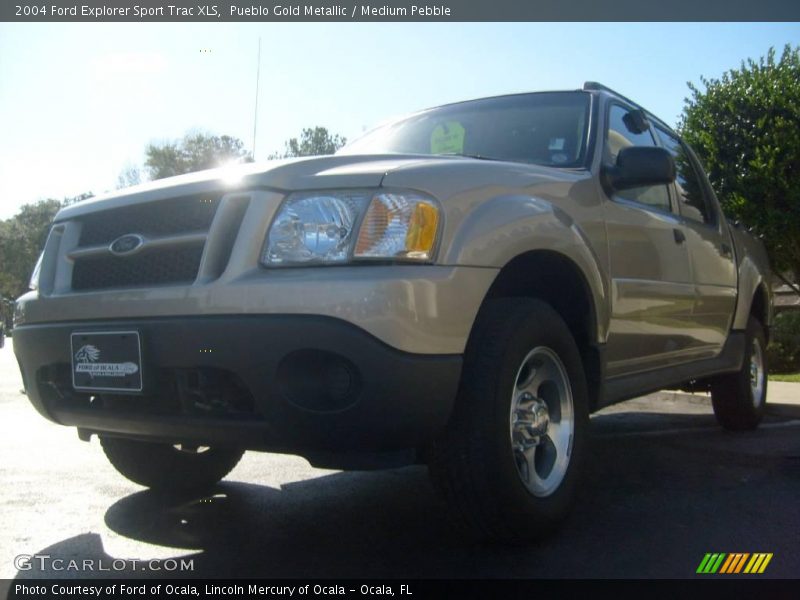 Pueblo Gold Metallic / Medium Pebble 2004 Ford Explorer Sport Trac XLS