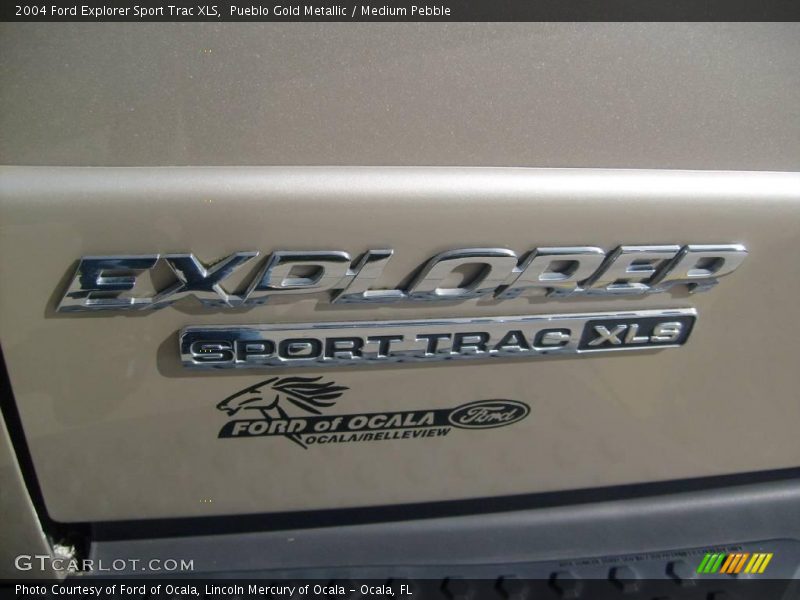 Pueblo Gold Metallic / Medium Pebble 2004 Ford Explorer Sport Trac XLS