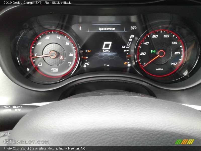 Pitch Black / Black 2019 Dodge Charger SXT