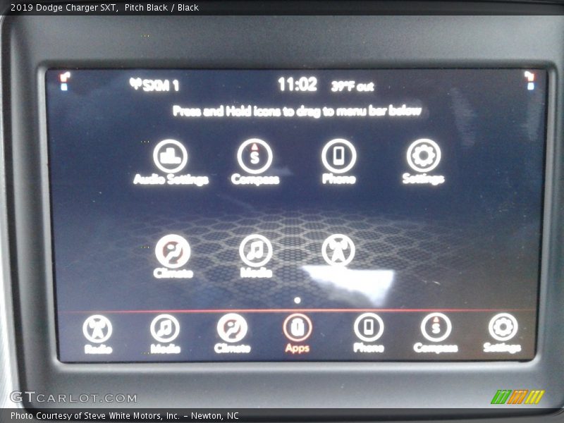 Pitch Black / Black 2019 Dodge Charger SXT