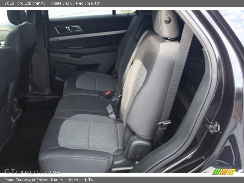 Agate Black / Medium Black 2019 Ford Explorer XLT