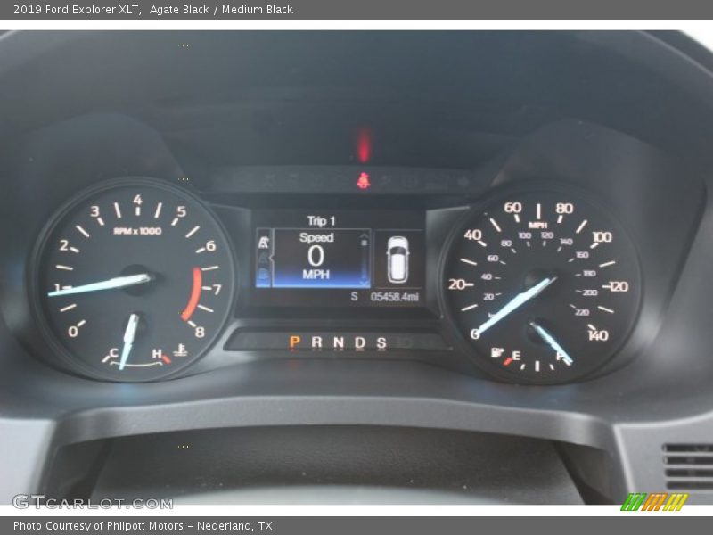 Agate Black / Medium Black 2019 Ford Explorer XLT