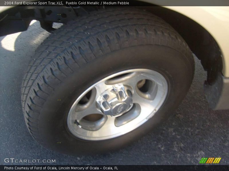 Pueblo Gold Metallic / Medium Pebble 2004 Ford Explorer Sport Trac XLS