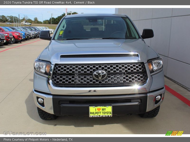 Cement / Black 2020 Toyota Tundra TSS Off Road CrewMax 4x4