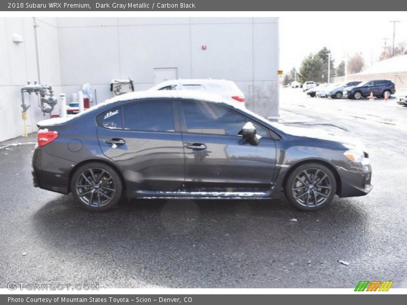 Dark Gray Metallic / Carbon Black 2018 Subaru WRX Premium