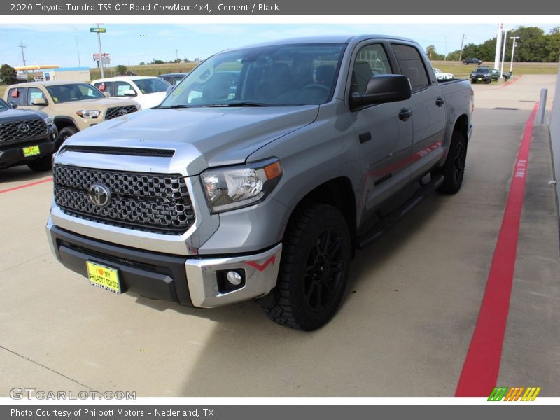 Cement / Black 2020 Toyota Tundra TSS Off Road CrewMax 4x4