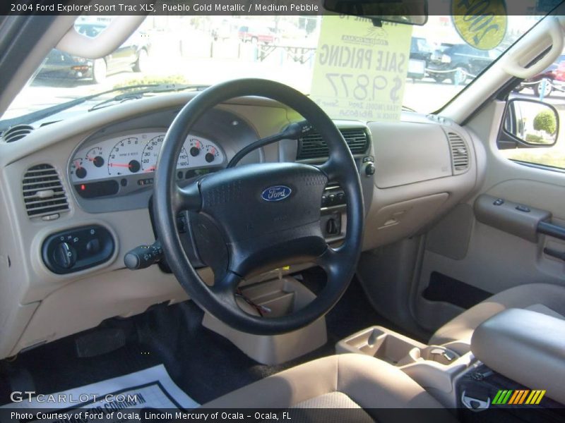 Pueblo Gold Metallic / Medium Pebble 2004 Ford Explorer Sport Trac XLS