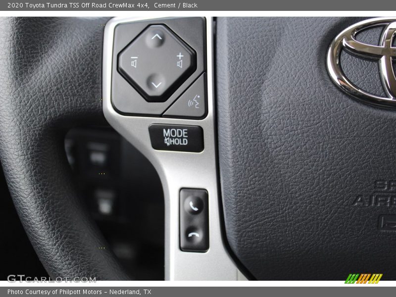 Cement / Black 2020 Toyota Tundra TSS Off Road CrewMax 4x4