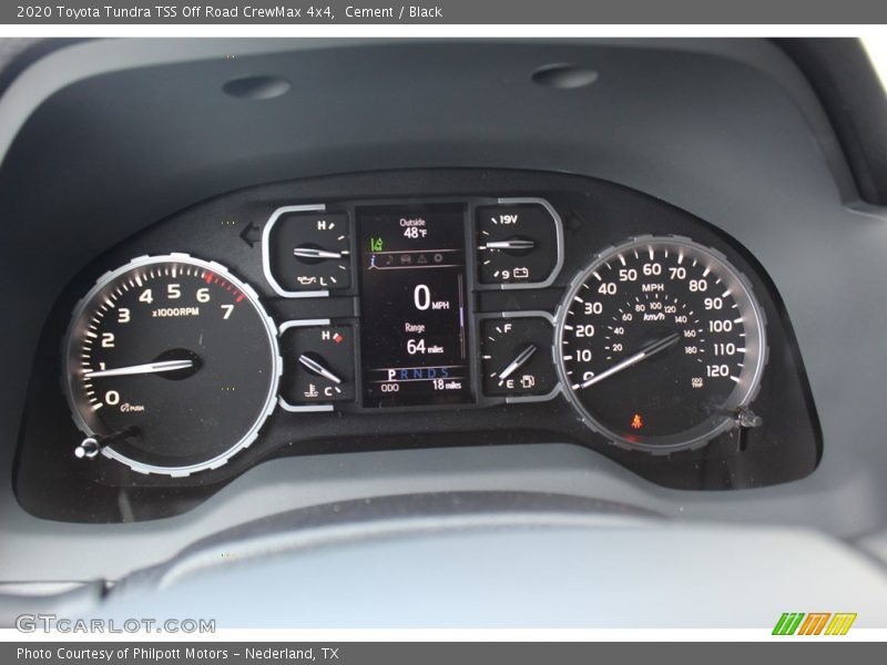Cement / Black 2020 Toyota Tundra TSS Off Road CrewMax 4x4