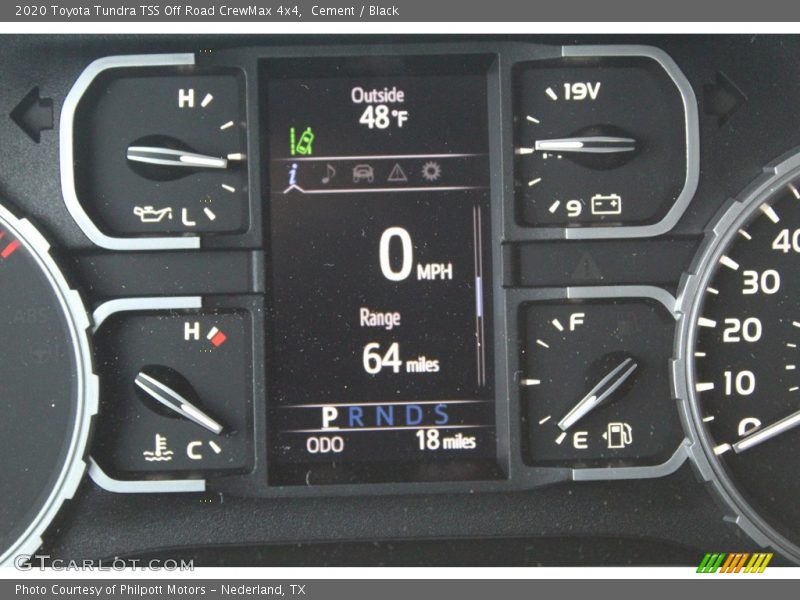 Cement / Black 2020 Toyota Tundra TSS Off Road CrewMax 4x4