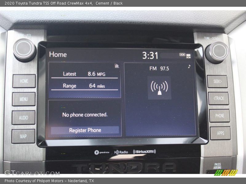 Cement / Black 2020 Toyota Tundra TSS Off Road CrewMax 4x4