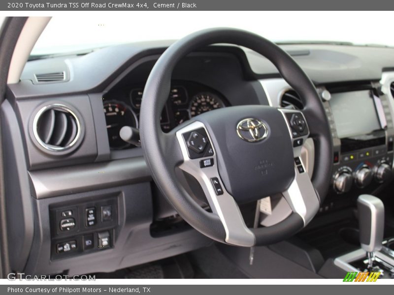Cement / Black 2020 Toyota Tundra TSS Off Road CrewMax 4x4