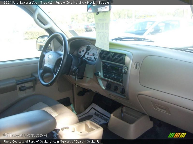 Pueblo Gold Metallic / Medium Pebble 2004 Ford Explorer Sport Trac XLS