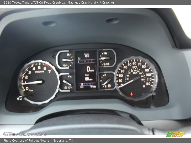 Magnetic Gray Metallic / Graphite 2020 Toyota Tundra TSS Off Road CrewMax