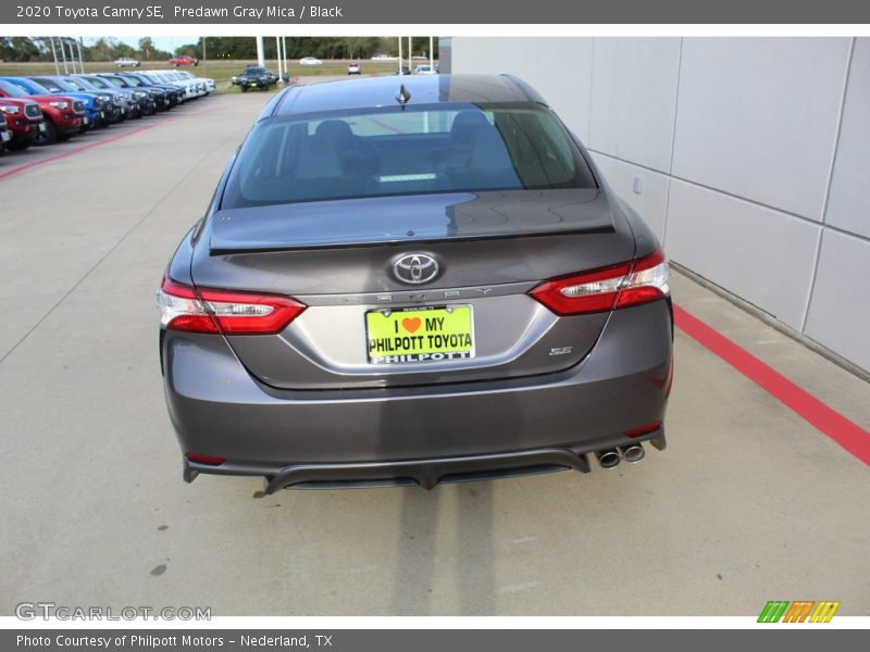 Predawn Gray Mica / Black 2020 Toyota Camry SE