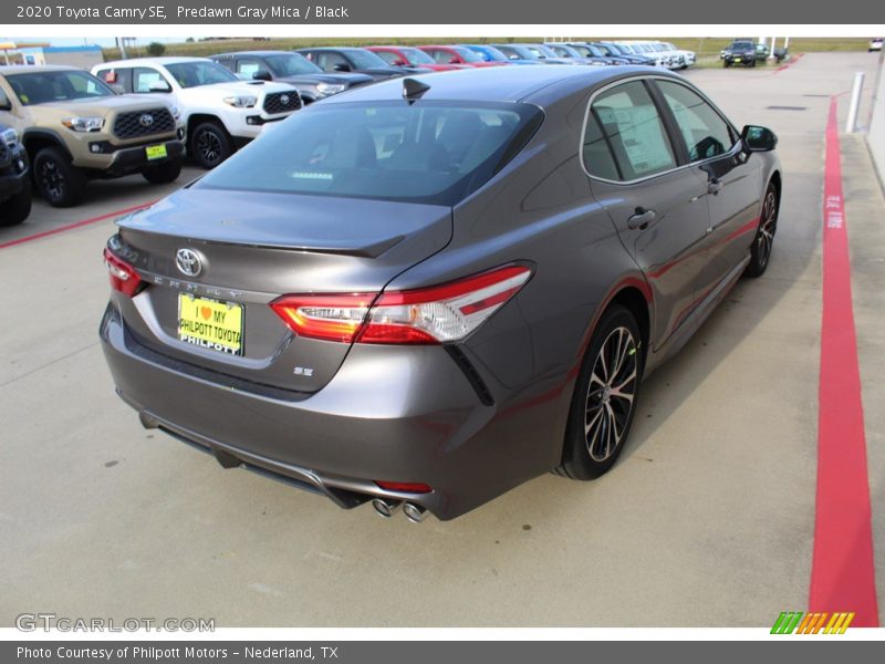 Predawn Gray Mica / Black 2020 Toyota Camry SE