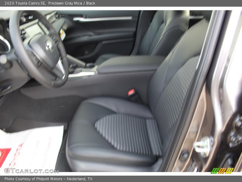 Predawn Gray Mica / Black 2020 Toyota Camry SE
