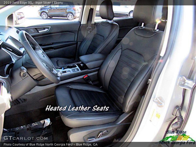 Ingot Silver / Ebony 2019 Ford Edge SEL